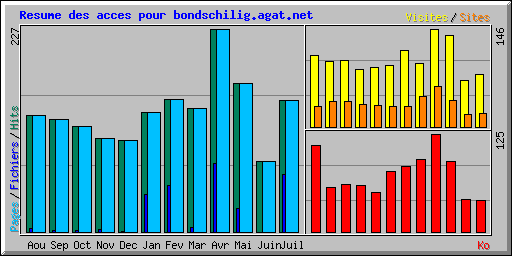 Resume des acces pour bondschilig.agat.net