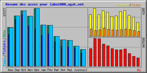 Resume des acces pour labo1000.agat.net